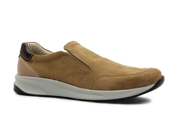 Полуботинки больших размеров Tommi Shoes 008-809бежевый
