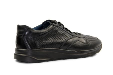 Полуботинки больших размеров Tommi Shoes 008-745черный