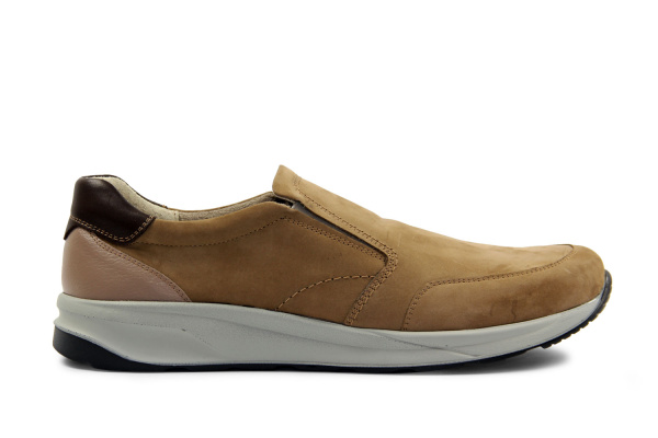 Полуботинки больших размеров Tommi Shoes 008-809бежевый